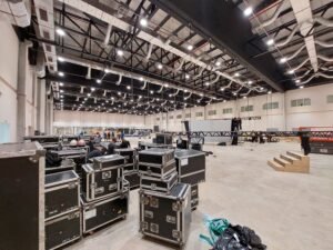 Montagem de painel de LED por fornecedores de eventos homologados na Bahia com foco em segurança técnica
