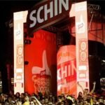 Produção de eventos turnkey em Salvador com cenografia moderna e iluminação de impacto para convenção de vendas